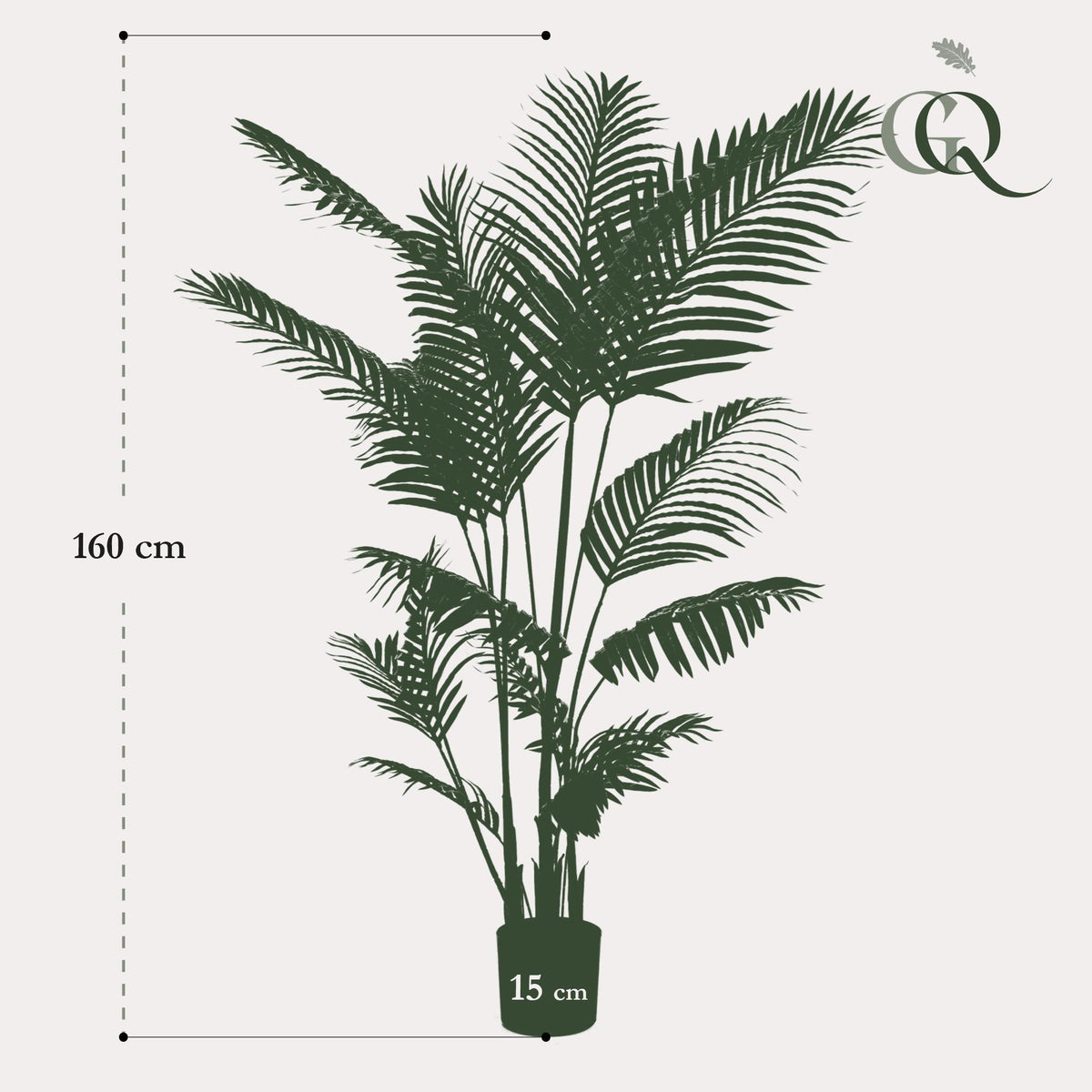 Kunstplant - Howea Forsteriana- 160 cm