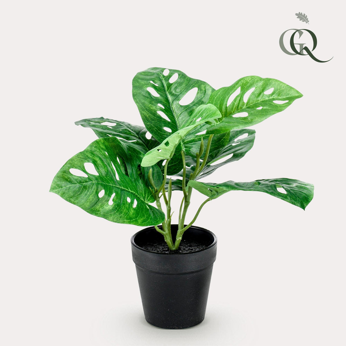 Kunstplanten - Monstera Monkey - Gatenplant - 29 cm