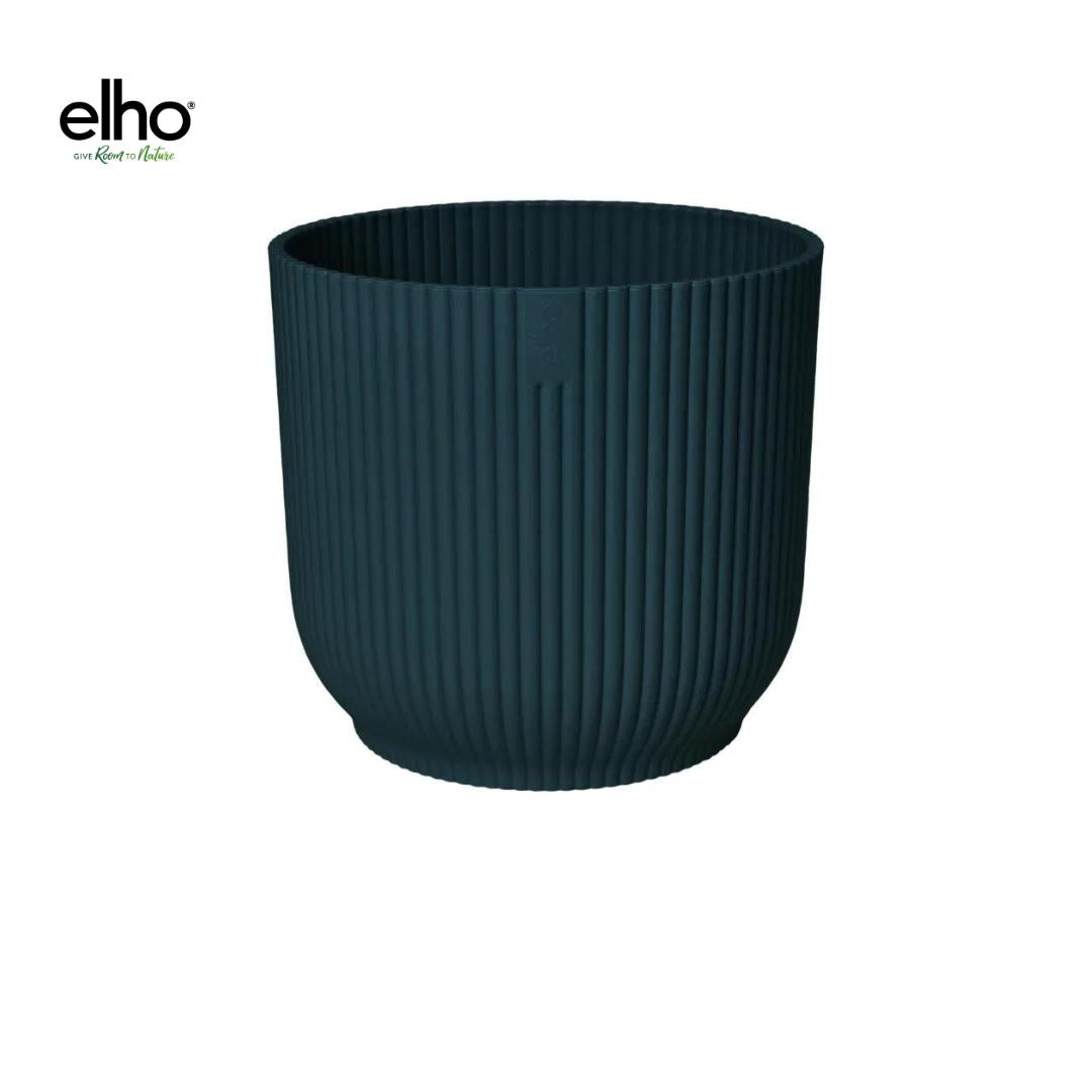 Pot elho Vibes Fold Round blauw - including wheels - D35 x H33